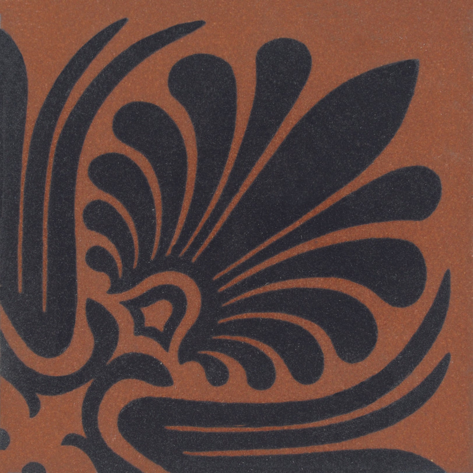 Faraday Black on Red