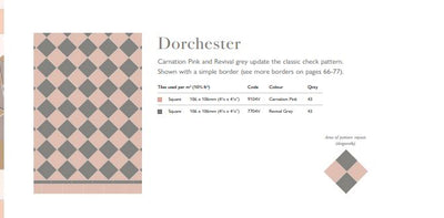 Oxford 106mm - Revival Grey and Carnation Pink