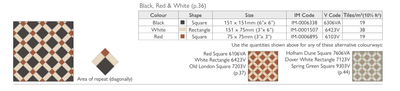 Falkirk - Black, Red & White