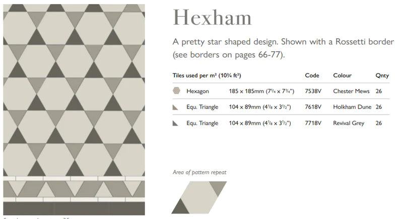Hexham - Chester Mews, Holkham Dune & Revival Grey