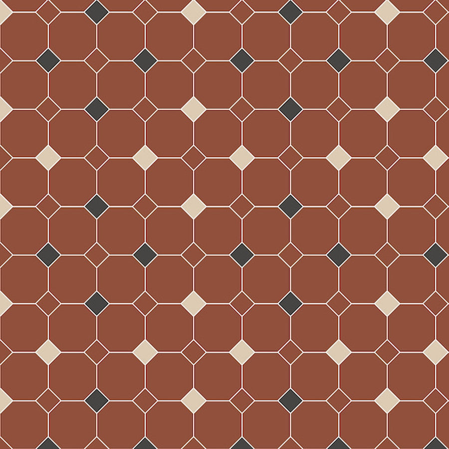 Harrogate - Black, Red & White