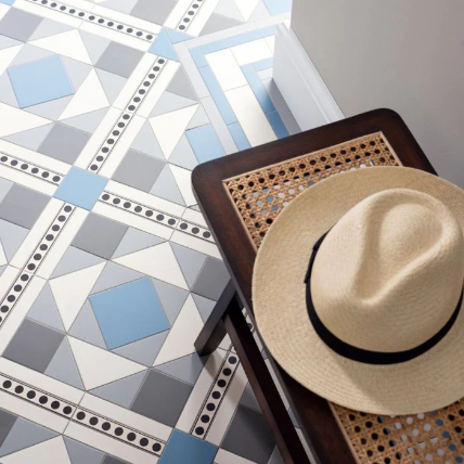 Lindisfarne - Dover White, Grey Revival Grey & Livingstone Grey on Dover White