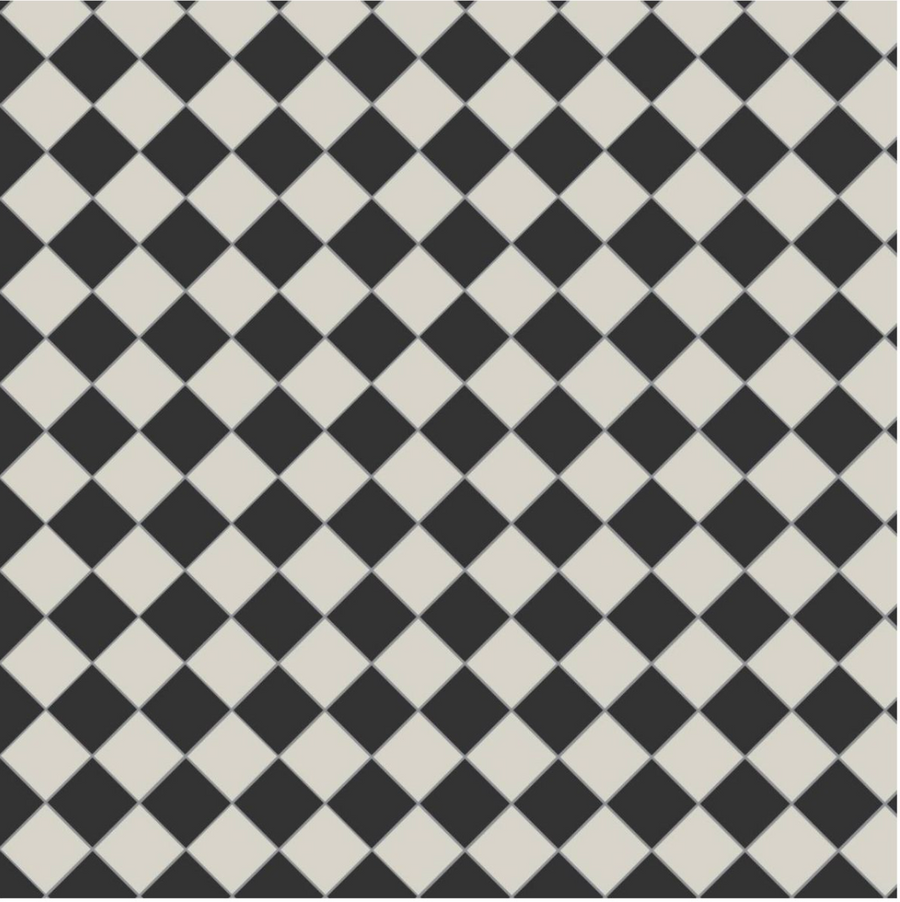 Oxford 75mm Black & Dover White