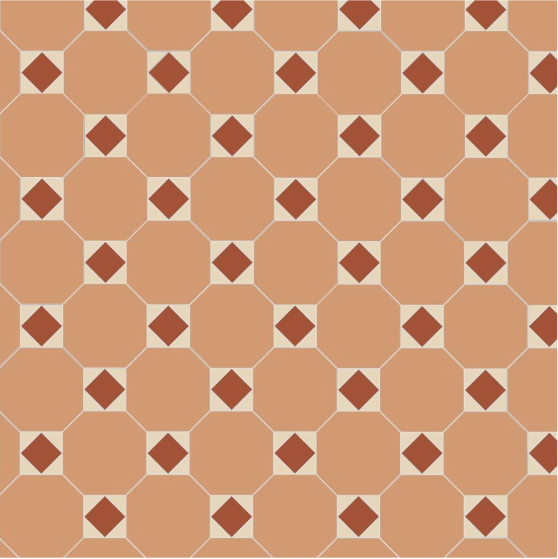 Arundel - Buff, Red & White