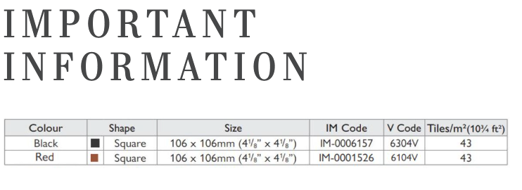 Oxford 106mm - Red & Black