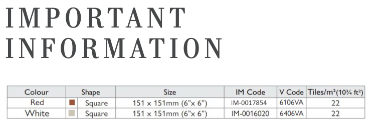 Oxford 151mm - Red & White