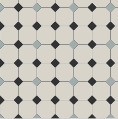 York - Black, Grey & Dover White