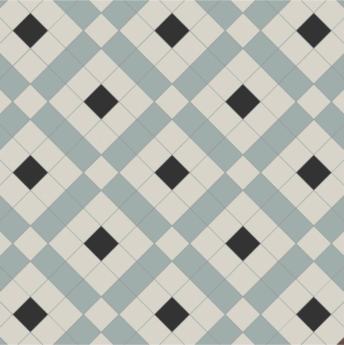 Exeter - Black, Grey & Dover White