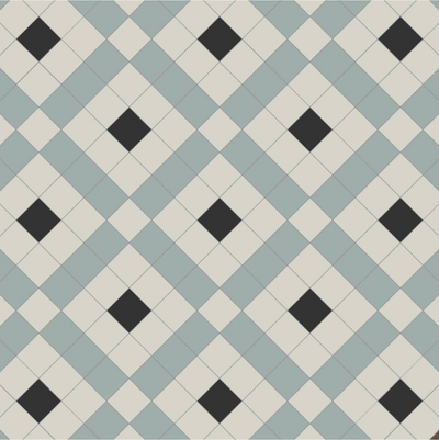 Exeter - Black, Grey & Dover White