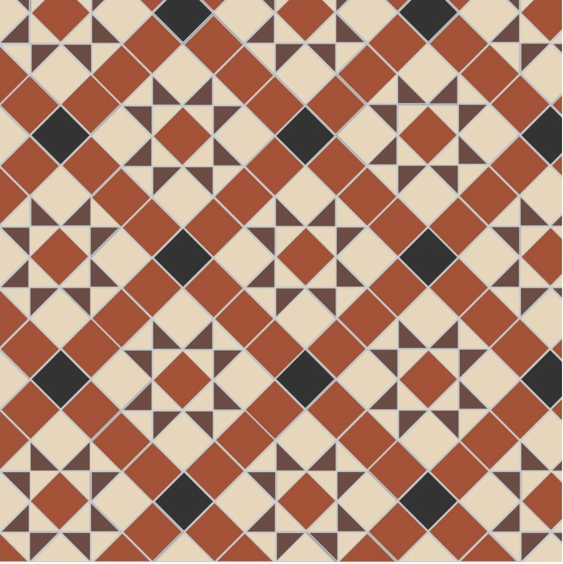 Blenheim Black, Brown, Red & White