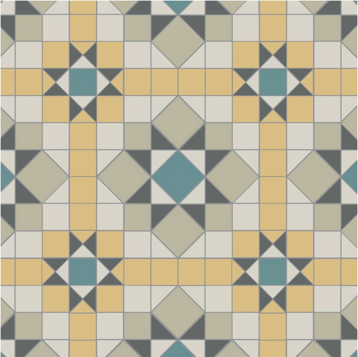 Chatsworth Blue, Chester Mews, Dover White, Hawthorn Yellow & Revival Grey