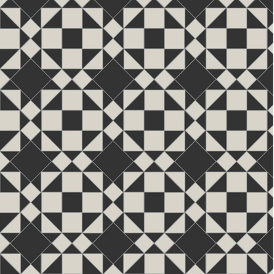 Eltham Black and Dover White