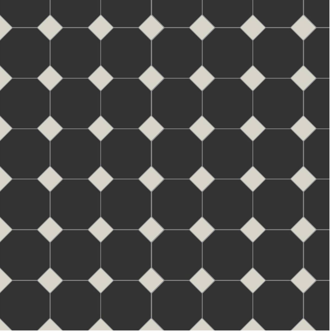 York Black and Dover White Inverted