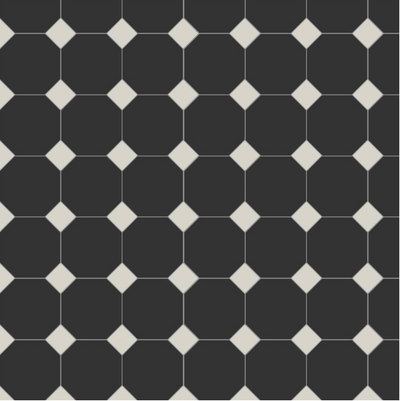 York Black and Dover White Inverted