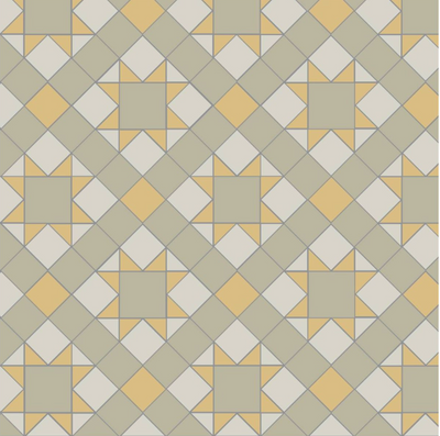 Blenheim - Chester Mews Dover White & Hawthorn Yellow