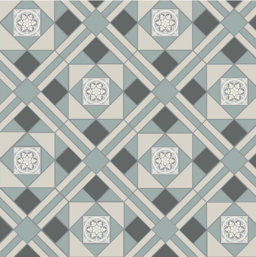 Lindisfarne - Dover White, Grey Revival Grey & Livingstone Grey on Dover White