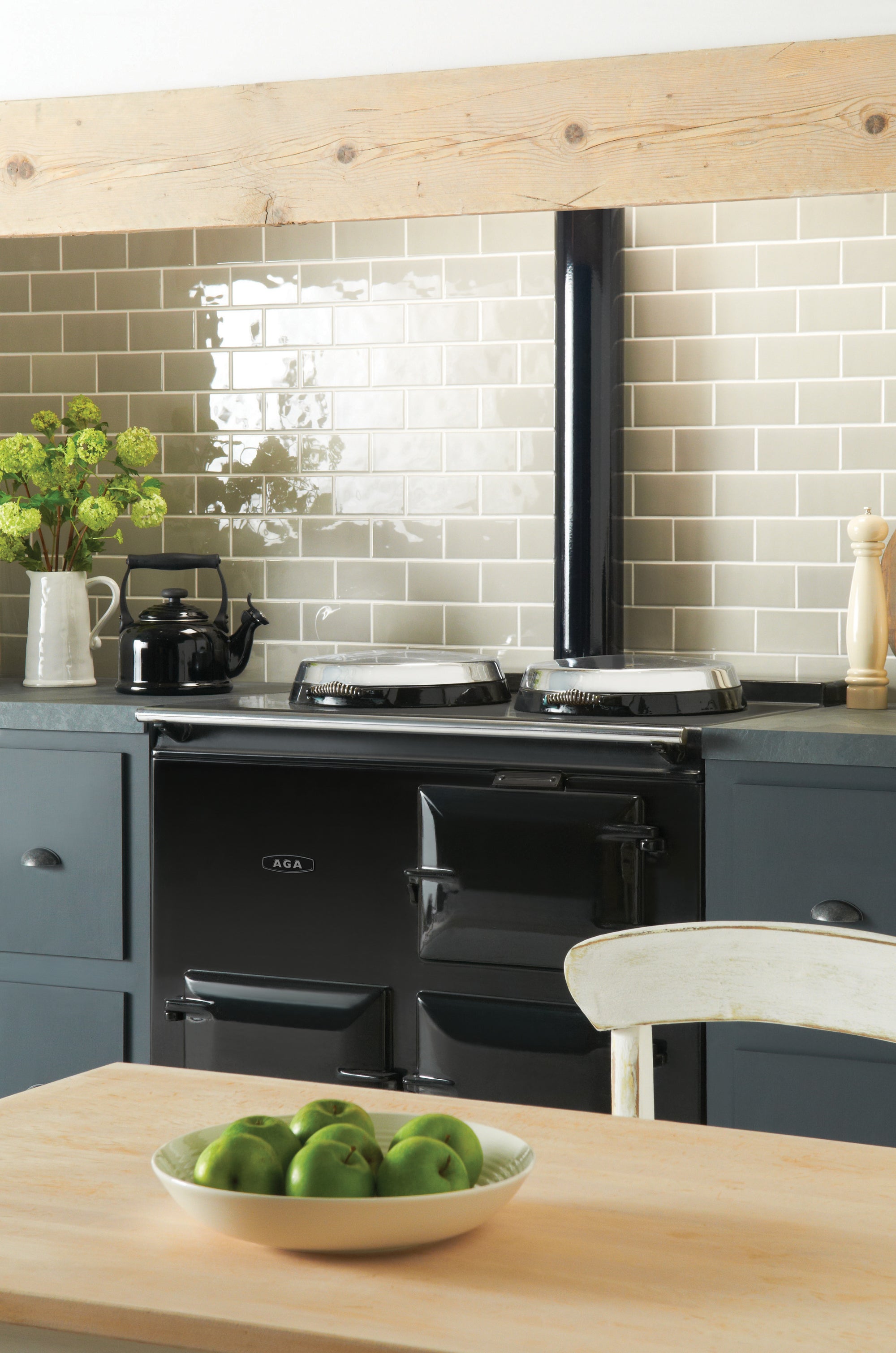 Artisan Half Tile Crackle Glaze 150x75x10mm