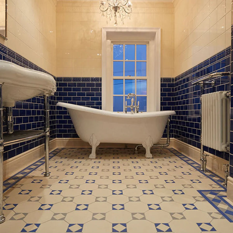 Arundel - Dover White, Grey & Pugin Blue