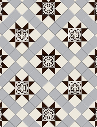 Blenheim - Black, Dover White, Grey & Livingstone