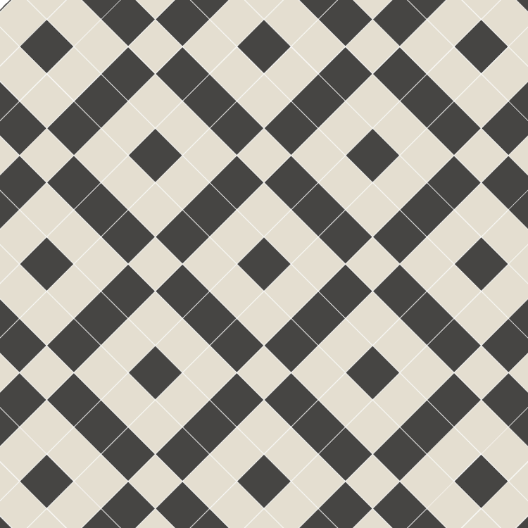 Exeter - Black & Dover White